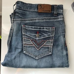 Mens Flypaper denim jeans size 36x32
